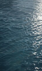 Obraz premium Mesmerizing water patterns, tranquil background, motion, pond, green