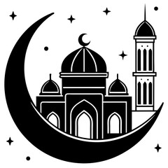 taj mahal vector illustration