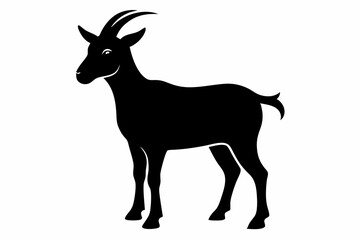 silhouette of a deer
