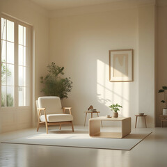 Declutter your living space Isolated