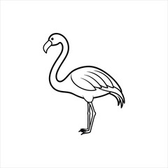 flamingo vector
