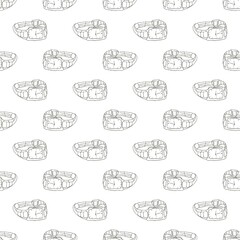 Pattern with watch