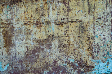 colored background, wall texture with lines and stripes of colored paint