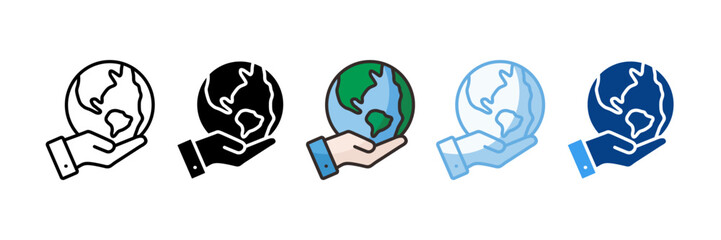 Environmental Awareness Icon Set Multiple Style Collection