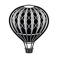 a hot air balloon shaped like a fruit