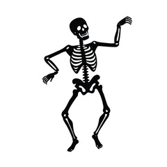 dancing skeleton