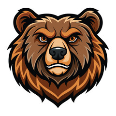 Bear Head Mascot