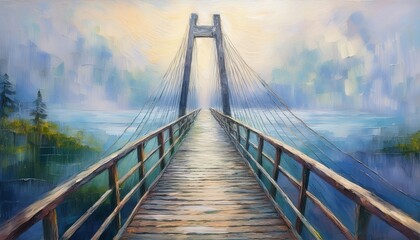 Fototapeta premium Dreamlike Escape Over a Calm River