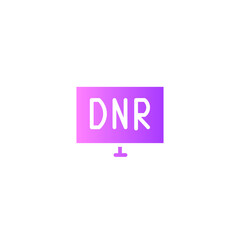 dnr gradient icon