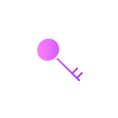 key gradient icon
