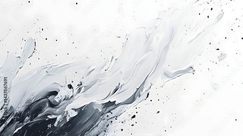 Poster dynamic abstract art splash studio digital artwork minimalist style close-up view creative expressio