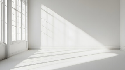 Fototapeta premium Elegant creamy satin fabric texture horizontal white background close-up soft lighting abstract concept