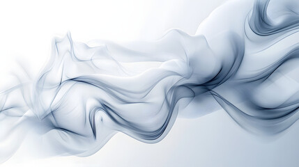 Elegant creamy satin fabric texture horizontal white background close-up soft lighting abstract concept

