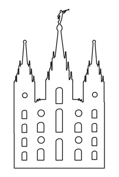 Mormon Temple Outline