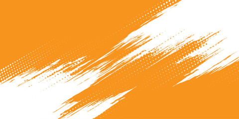 Abstract orange color grunge background