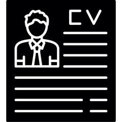 CV icon