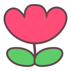 Simple Cute Doodle Element