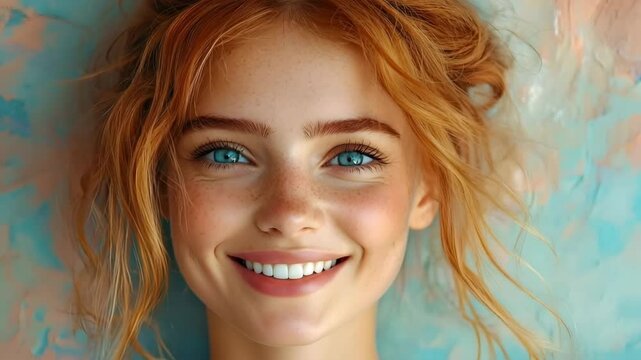 A pensive young woman reflecting on her creative process