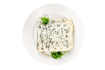 Cheese mold gorgonzola cheese roquefort food dish organic product fresh tasty gourmet food background on the table rustic food top view copy space
