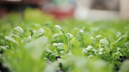 Smart Indoor Plant Growing System Basil Seedlings Under LED Lights Eco-Tech Farming Setup
