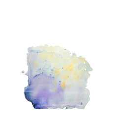 blue and pink watercolor