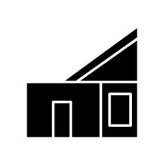 house glyph icon