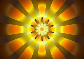 abstract background with rays