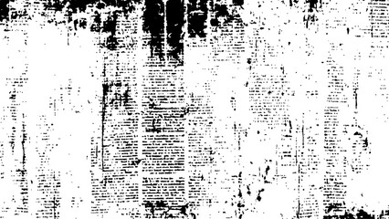background of old vintage newspapers. Grunge newspaper texture, Vintage newspaper texture background. Vector white and black newspaper paper grunge vintage old aged texture.
