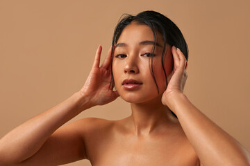 A Captivating and Beautiful Portrait in a Natural Aesthetic Setting that Inspires Admiration