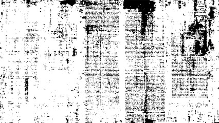 background of old vintage newspapers. Grunge newspaper texture, Vintage newspaper texture background. Vector white and black newspaper paper grunge vintage old aged texture.