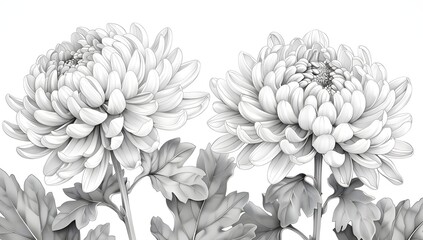 seamless pattern of flowers