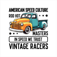 Take your T-Shirt design to the next level by using this Antique Classic Car T-Shirt design template by Dirtyline Studio. Use this ready-to-use T-Shirt design and start designing like a Pro