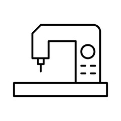 machine line icon