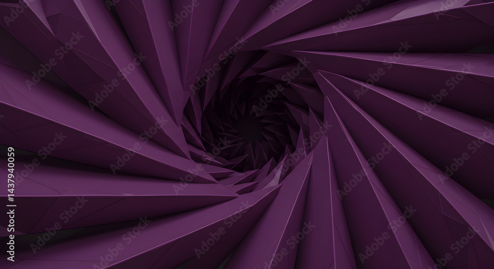 Poster geometric purple swirl abstract background creating a sense of depth
