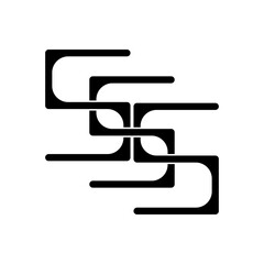 Number 555 vector design logo