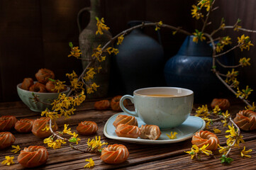 Homemade oat cakes (no fat, no dairy, no eggs, sugar free)