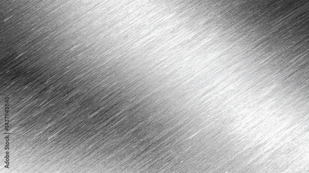 Poster a textured surface with diagonal lines and varying shades of gray.