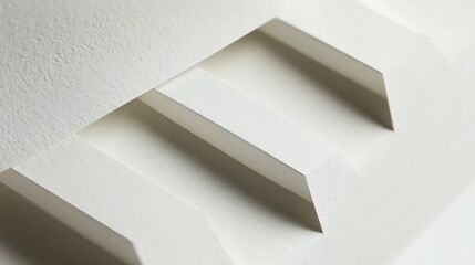 Fototapeta premium White Abstract Architectural Detail.