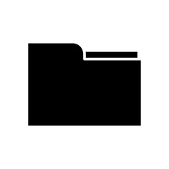 folder glyph icon