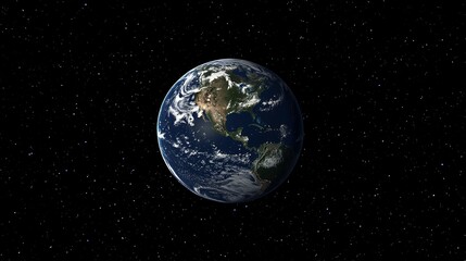 Stunning Detailed Earth Planet Image Space Background Blue Green Planet Earth Photo Realistic Detailed View of Planet Earth from Space High Resolution
