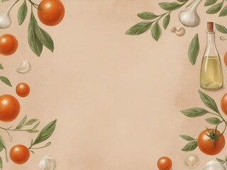 Italian Restaurant Menu / Invite - Blank