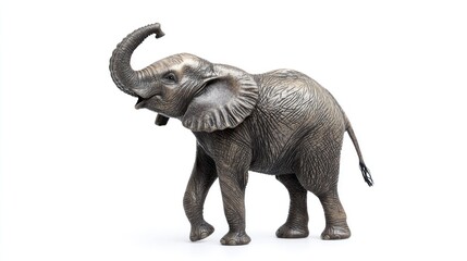 Obraz premium Detailed figurine of a young elephant