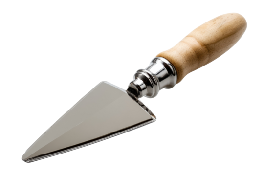 Cheese spreader tool isolated on transparent PNG background
