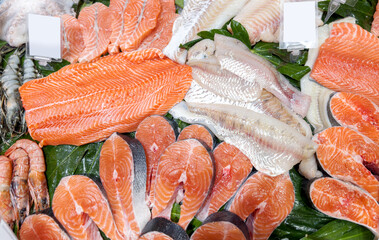  choosing fish and seafood at the supermarket