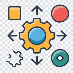 Business icons. Business and Finance web icons in line style. Money, bank, contact, infographic. Icon collection. Vector illustration.