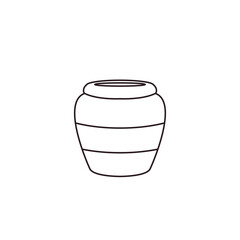 jar pot ceramic vase vector emoji illustration symbol sign icon 