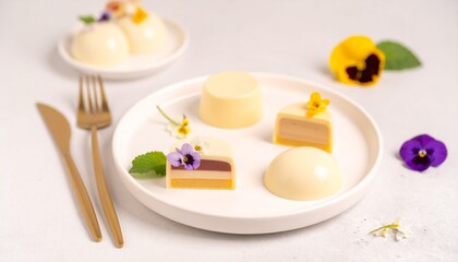 美しいスイーツのアソート