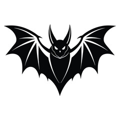 flying bat silhouette