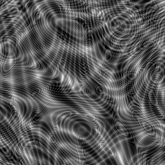 Black and White Wavy Optical Texture – Abstract Distorted Grid Background