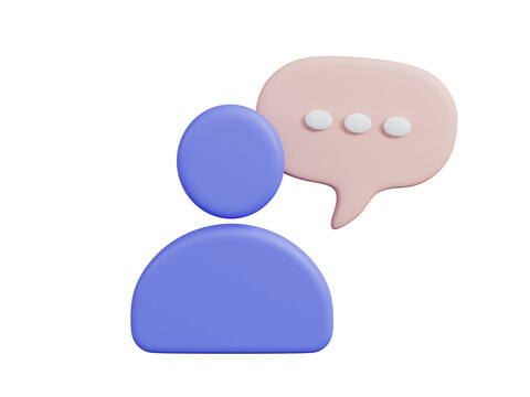 3D Rendering Feedback icon concept